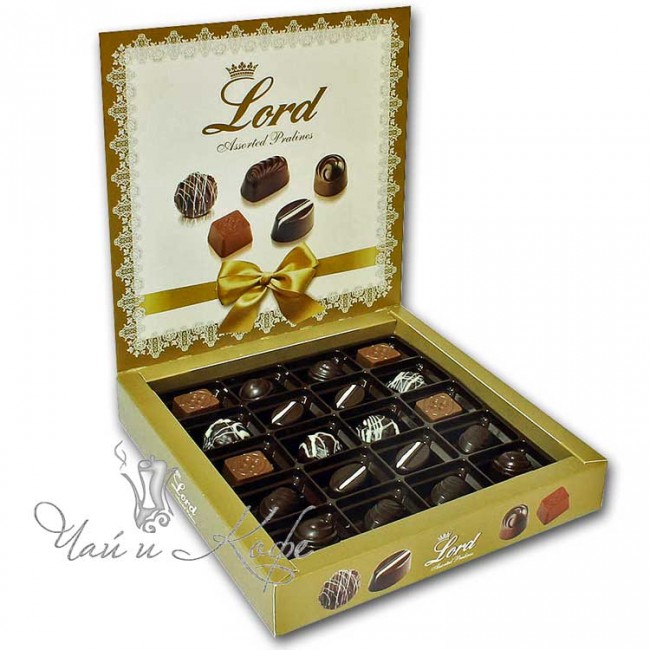 Ассорти Lord набор шоколадных конфет 250 г (5 вкусов)
