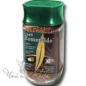 Esmeralda Лесной орех растворимый кофе 100 г