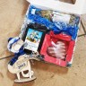 Милашка Котик 2023 подарочный набор с чаем и сладостями в крафт-коробке 16*16 см - фото 1