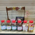 Вкусная аптечка #1 подарочный набор с чаем/кофе и сладостями в деревянном ящике 22*27 см - фото 2