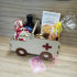 Карета скорой помощи подарочный набор с чаем и сладостями в деревянной шкатулке-машине- фото 1