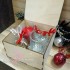 Набор для глинтвейна Рождественский венок в деревянной шкатулке (2 кружки+свеча) - фото 2