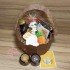 Пасхальное ведерко #2 подарочный набор с чаем и пряниками - фото 2