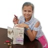 Коплю на мечту (Девочка) копилка-сейф для денег, 20х17 см, подарочный набор - фото 3