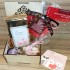 Звёздное сердце #2 подарочный набор с чаем и сладостями в деревянной шкатулке - фото 2