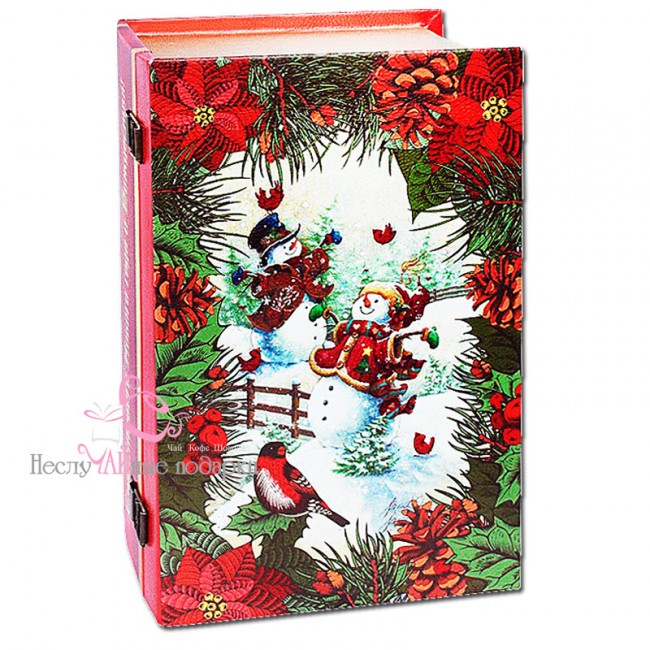 Снеговики подарочный набор с чаем Tea Tang в шкатулке-книге