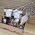 Романтика #1 подарочный набор с чаем/кофе и сладостями в деревянном пенале