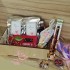 Романтика #2 подарочный набор с чаем/кофе и сладостями в деревянном пенале