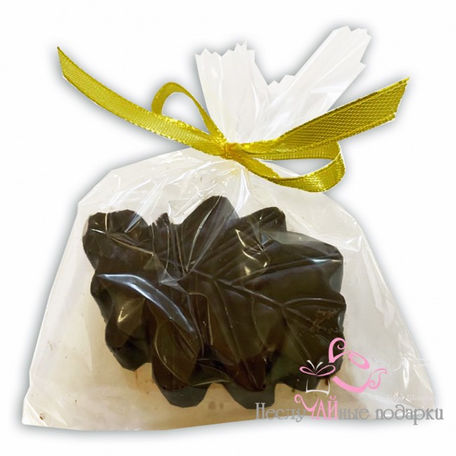 Дубовый листок шоколадная фигура, в пакетике 50 г