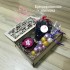 Новогодний #20 подарочный набор с чаем и сладостями в деревянной шкатулке 10*15 см - фото 4