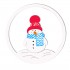 Елочная игрушка Снеговик набор Сделай сам детский новогодний подарок - фото 4