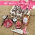 Анна подарочный набор с чаем и сладостями в резной деревянной шкатулке - фото 1