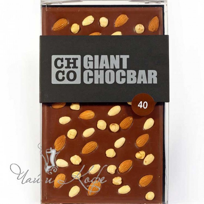 Шоколадная плита-гигант 40% (молочный шоколад) CHCO 800 г
