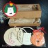 Елочная игрушка Белый мишка набор Сделай сам детский новогодний подарок - фото 1
