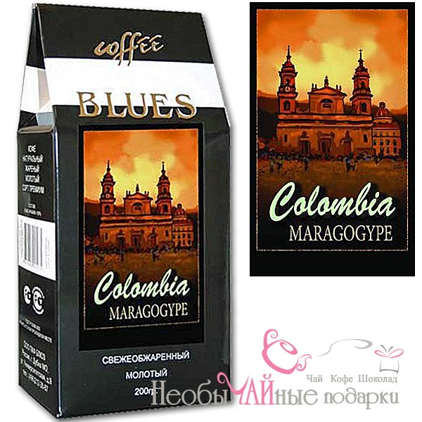 Марагоджип Колумбия кофе в зернах 200 г