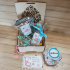Ускоренная помощь #4 подарочный набор с чаем/кофе и сладостями в деревянной шкатулке
