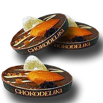 Чоко с Миндалем шоколадный медальон Chokodelika 10 г