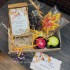 Подарочный набор-сувенир Осенний для учителя (воспитателя) с чаем и сладостями в крафт-коробке # 8 (на темном фоне)