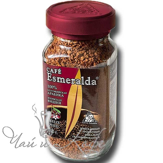 Esmeralda Японская вишня растворимый кофе 100 г