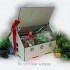 Рождественский домик подарочный набор с чаем и сладостями